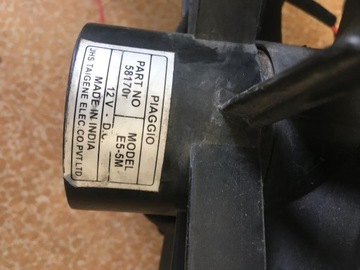 Вентилятор радиатора Piaggio MP3 125-500 2007-2022 гг.