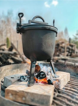MEYERHOFF ЧУГУННЫЙ КОЛДЕЛЬ 10л Жареное мясо, тушеное мясо, БЕСПЛАТНАЯ РУЧКА