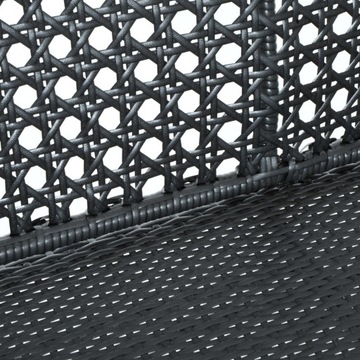 САДОВАЯ СКАМЬЯ-КАЧАЛКА ИЗ РОТАГА ЧЕРНАЯ СОЛНЕЧНАЯ