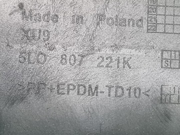 NÁRAZNÍK PŘEDNÍ SKODA YETI
