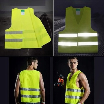 Универсальный светоотражающий жилет для автомобилей, дорог и велосипедов