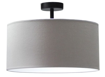 PLAFON LAMPA SUFITOWA PW-1 FI45 ABAŻUR LED E27 SYPIALNIA SALON BIURO HOL