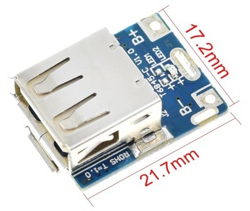 494 Модуль STEP UP 5 В + зарядное устройство для литий-ионного аккумулятора