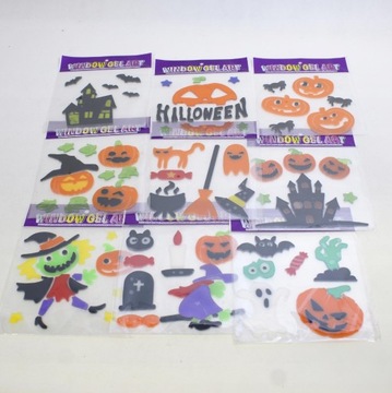 NAKLEJKA NA SZYBĘ dekoracja obrazek HALLOWEEN