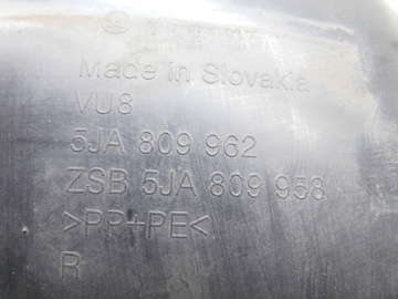 PODBĚH 5JA809962 SEAT TOLEDO IV SKODA RAPID PRAVÉ PŘEDNÍ ORIGINÁLNÍ