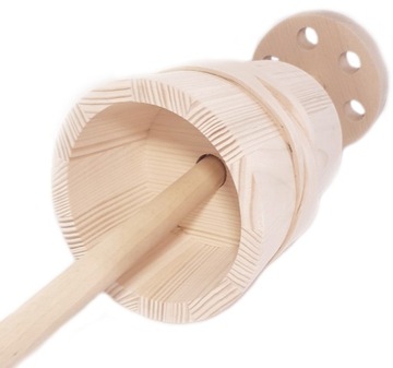 Масленка для приготовления сливочного масла Масленка большая, деревянная, 3 л