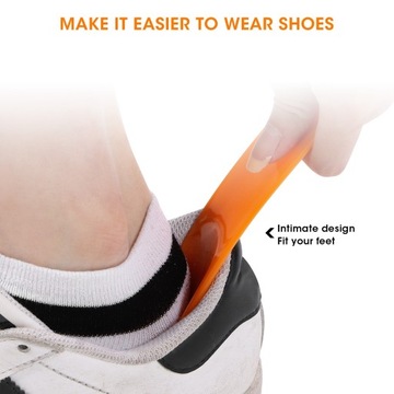 ЛОЖКА ДЛЯ ОБУВИ РЕЗИНОВАЯ КОРОТКАЯ 19,5 СМ