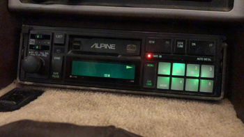 Alpine 7284M radio vintage Porsche Volkswagen