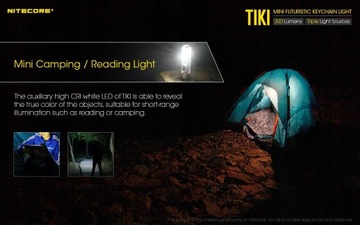 МОЩНАЯ ЛАМПА-БРЕЛОК NITECORE TIKI LT 300люм USB