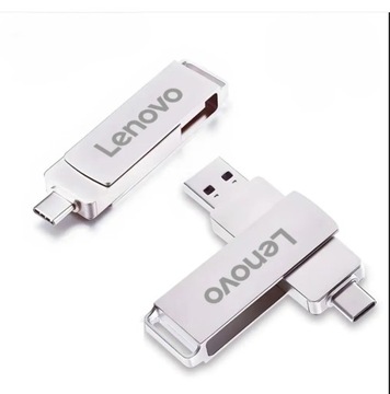 Флеш-накопитель Lenovo 256 ГБ 2 в 1 USB 3.0 USB Type C