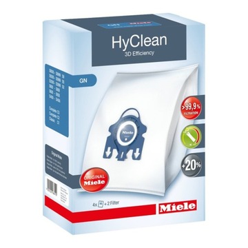 Miele Worki do odkurzaczy G/N HyClean 3D 4szt