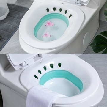 Портативное сиденье для унитаза, складное сиденье для ванны от геморроя