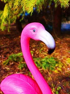 Декоративная садовая фигурка - ФЛАМИНГО НАБОР ИЗ 2 ФЛАМИНГО