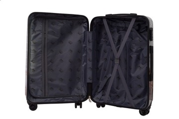 ДОРОЖНЫЙ ЧЕМОДАН СРЕДНЕГО РАЗМЕРА M 60 Л ЧЕМОДАН BAGIA ПОЛИКАРБОН