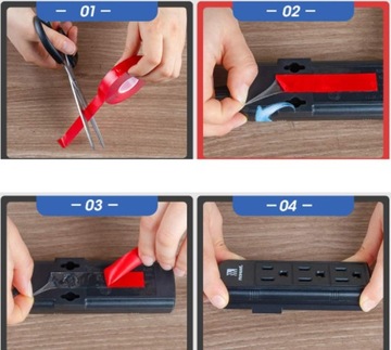 Лента акриловая двусторонняя прочная 0,5х9мм 3м для светодиодов