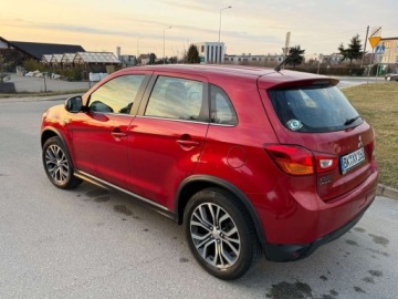 Mitsubishi ASX I SUV Facelifting 2015 1.6 117KM 2016 Mitsubishi ASX Sliczny ASX 1.6 benzyna 117tys km grzany fotel Parktronik, zdjęcie 4