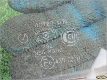 MAZDA MPV II 2003R - SKLO (OKNO) DVEŘE PRAVÁ ZADNÍ