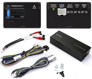 SONY XM-S400D 4-KANAŁOWY WZMACNIACZ 4 OMY 4x100W