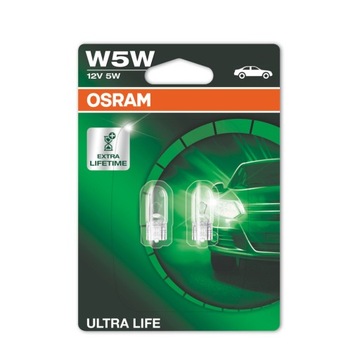 Осрам лампочки W5W Ultra Life 12V 5W 2sztuki