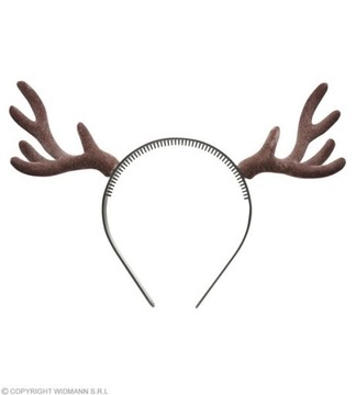 Рождественская повязка на голову с усами северного оленя