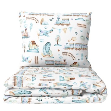 POŚCIEL DO ŁÓŻECZKA 120X60 DZIECIĘCA NIEMOWLĘCA 2 ELEMENTY PRODUKT POLSKI