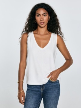 BIG STAR KOSZULKA DAMSKA BIAŁA PISTIMA 100 XS