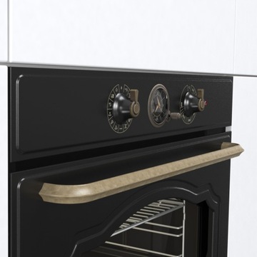 Gorenje BOS67371CLB AIRFRY РЕТРО духовка черный