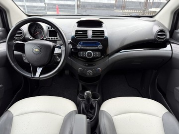 Chevrolet Spark II Hatchback 1.0L DOHC 68KM 2011 Chevrolet Spark TYLKO 126tyśkm! 1WŁ 1.0b ORYGINAŁ LAKIER 2011r LT SKÓRY!, zdjęcie 7