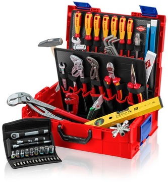 KNIPEX 00 21 19 LB S Набор инструментов в кейсе