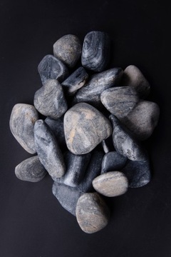 Уникальная морская галька глубиной 3-6 см, мешки по 20 кг.