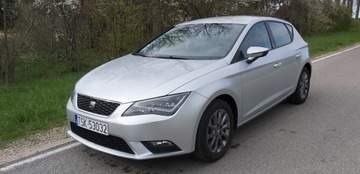 Seat Leon III Hatchback 1.2 TSI 105KM 2014 Seat Leon 1,2B 105KM 2014r Navi climatronic 89 100 km FULL LED, zdjęcie 1