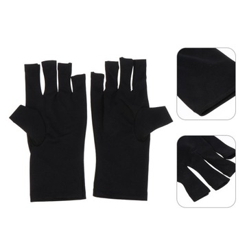 1 ПАРА УФ-ПЕРЧАТОК ЗАЩИТНЫЕ ПЕРЧАТКИ С УФ-ГЕЛЕМ