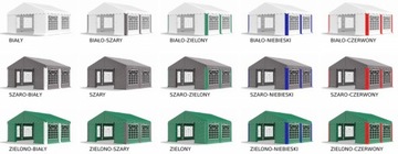 Палатка для вечеринок в садовом павильоне 4x4 м 2-3,15 м