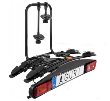BAGAŻNIK PLATFORMA NA 2 ROWERY AGURI ACTIVE BIKE