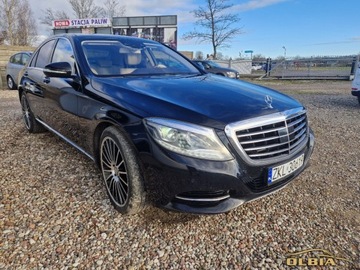 Mercedes Klasa S W222 Limuzyna 350 Blue TEC 258KM 2014 Mercedes-Benz Klasa S S350 CDI Bi-Xenon Panorama dach , Skory, Zadbany, zdjęcie 11