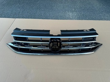 GRILL ATRAPA VW Tiguan II LIFT 2020 R LINE ORYGINAŁ IDEALNA