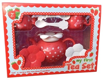 ZESTAW KUCHENNY DLA DZIECI FILIŻANKI TALERZYKI