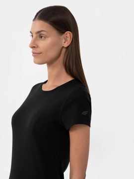 KOSZULKA DAMSKA 4F TSD012 MERINO 80% MERYNOS S