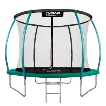 TRAMPOLINA OGRODOWA 304-312cm 10ft NEOSPORT model 2024 Abiko