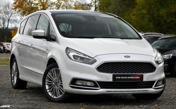 Ford S-Max II Van 2.0 EcoBlue 150KM 2019 Ford S-Max Vignale FUL LED skora grzane fotele el.klapa navi. Idealny 2.0, zdjęcie 9