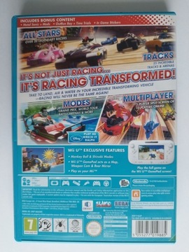 Sonic All-Star Racing Transformed Wii U