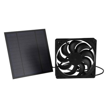 .Weatherproof Solar Panel Fan Exhaust