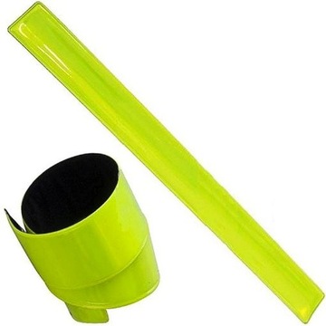 СВЕТООТРАЖАЮЩАЯ САМОЗЖИМНАЯ ПРЕДУПРЕЖДАЮЩАЯ ЛЕНТА, РЕГУЛИРУЕМАЯ, СИЛЬНАЯ ОТРАЖАЮЩАЯ СВОЙСТВА, 40 см