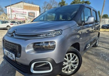 Citroen Berlingo III Osobowy M 1.2 PureTech 110KM 2019 Citroen Berlingo NaviParktronikTempomatLed 1.2 Benzyna 110KM