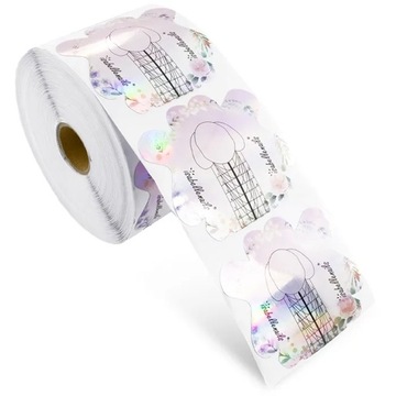 ГОЛОАКРИЛОВЫЕ ШАБЛОНЫ ДЛЯ НАРАЩИВАНИЯ НОГТЕЙ, ТОЧКИ, 500 ШТ.