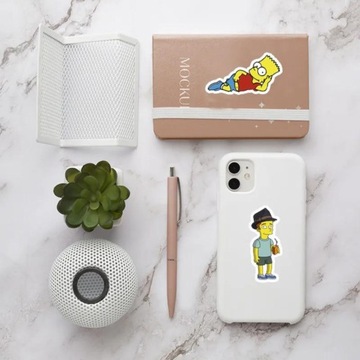 НАКЛЕЙКИ Симпсоны МИКС 50 шт.