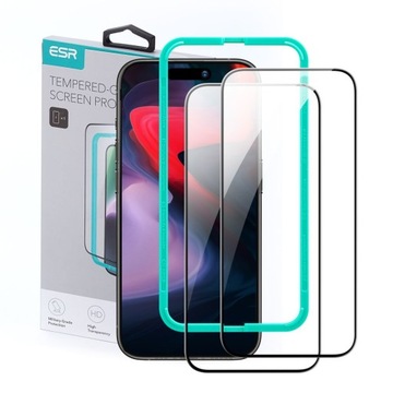 ESR - 2 x SZKŁO HARTOWANE 9H DO IPHONE 15 PRO MAX
