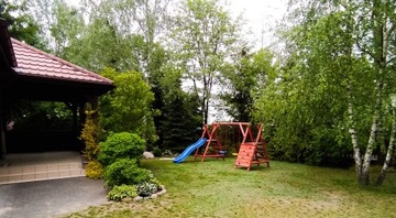 PLAC ZABAW DREWNIANY DO OGRODU WESOŁY PLAC