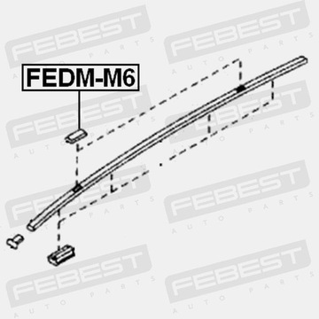 КРЫШКА БАГАЖНИКА MAZDA 3 6 CX-5 CX-7 CX-9 FEBEST FEDM-M6