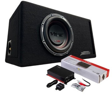 Subwoofer VIBE SLICK8D2 20cm 450W + Wzmacniacz VIBE POWERBOX400.1 Koszalin